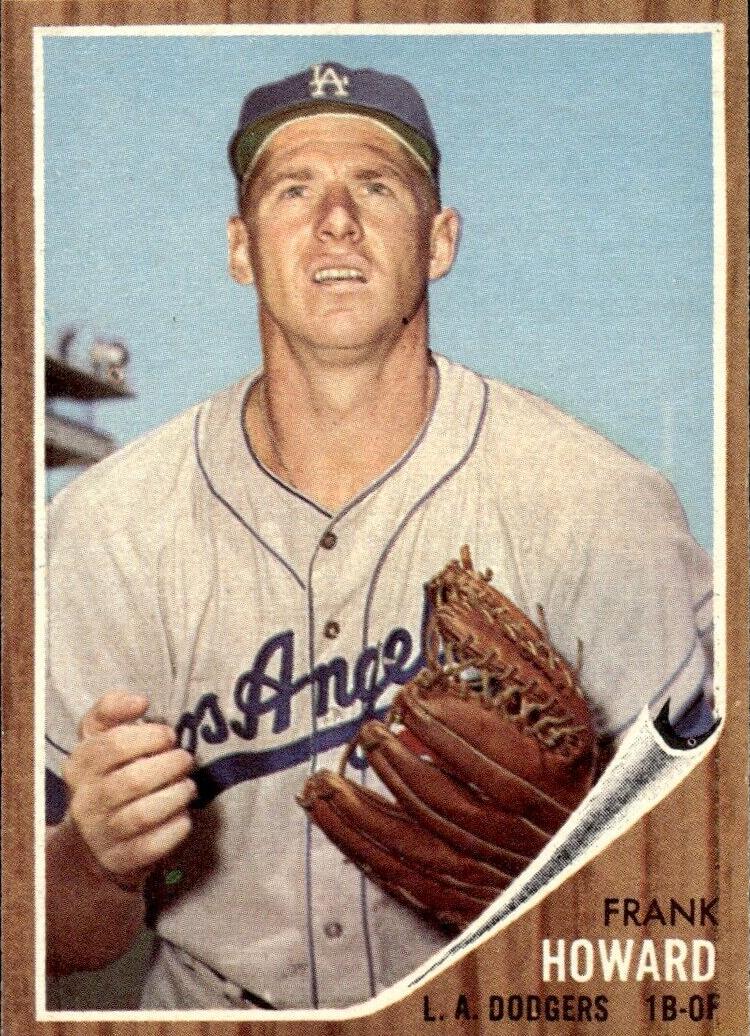1962 Topps Baseball Frank Howard #175
