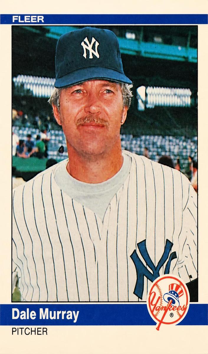 1984 Fleer Baseball Dale Murray #134
