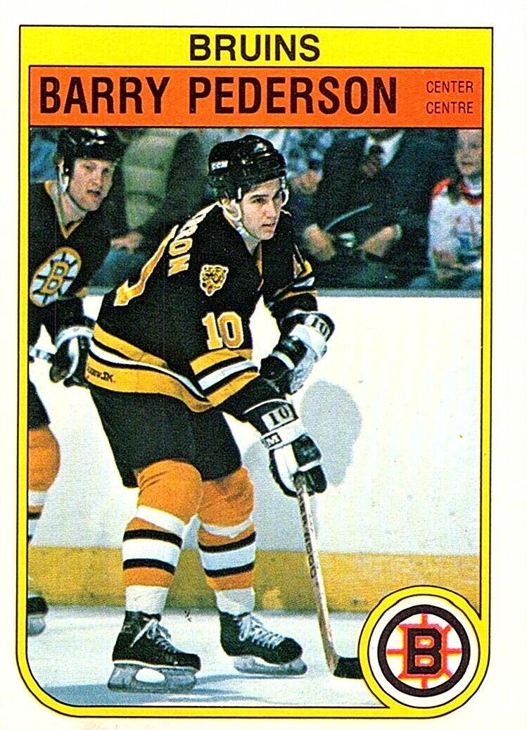 1982 O-Pee-Chee Hockey Barry Pederson #20 PSA 9