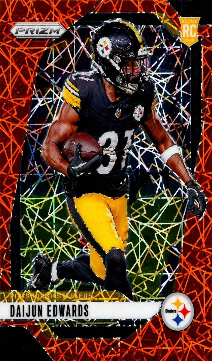 2024 Panini Prizm Football Lazer Daijun Edwards #323