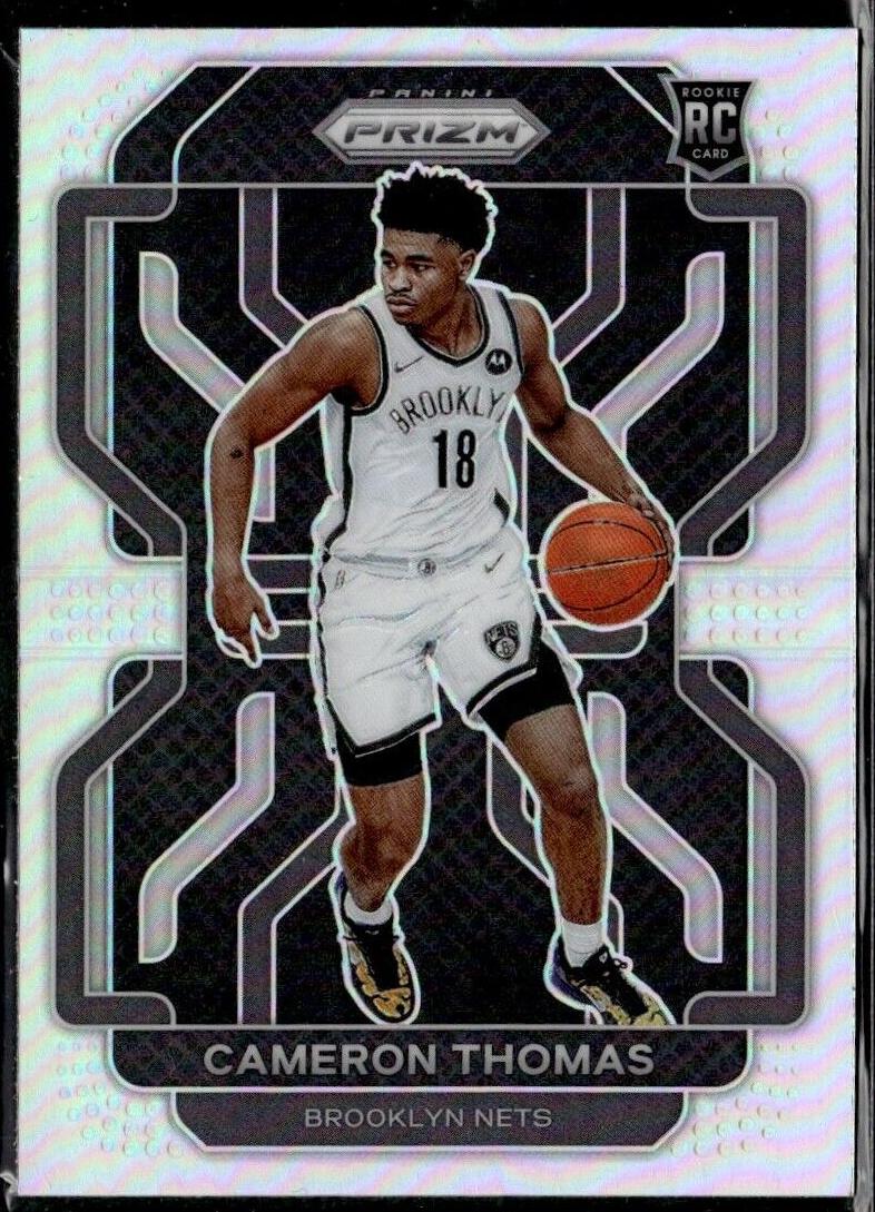 2021 Panini Prizm Basketball Prizms Silver Cameron Thomas #297 PSA 10