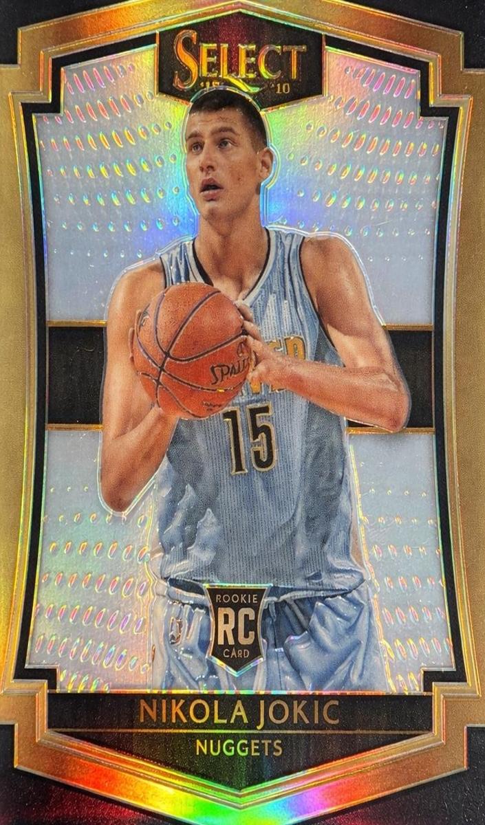 2015 Panini Select Basketball Nikola Jokic #128 PSA 9