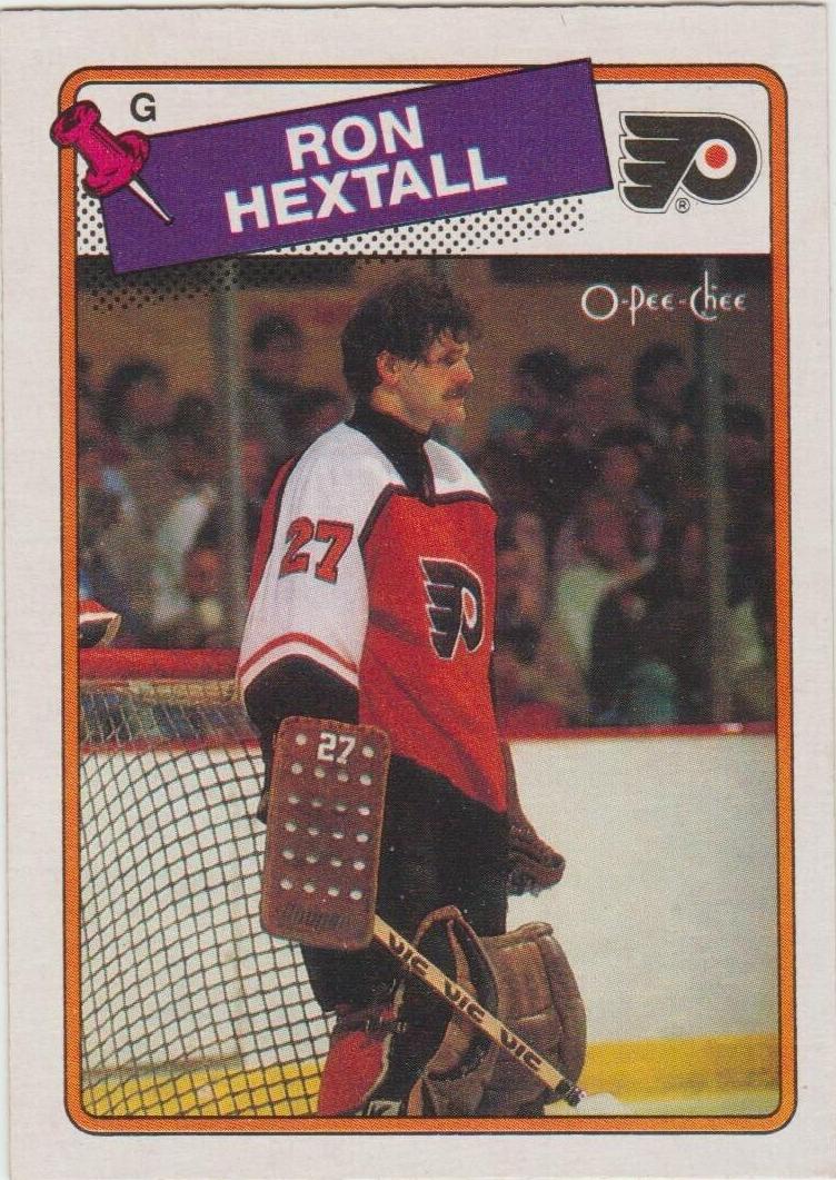 1988 O-Pee-Chee Hockey Ron Hextall #34