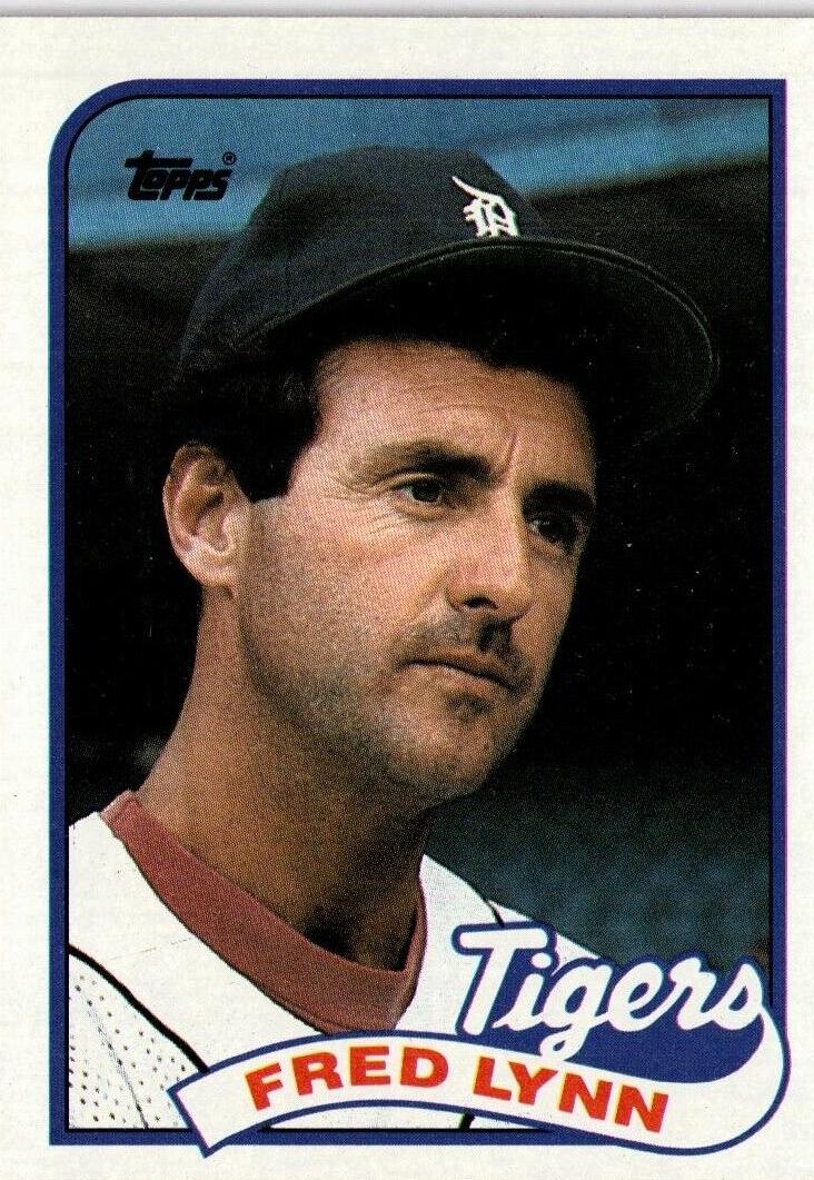 1989 Topps Baseball Fred Lynn #416 PSA 10