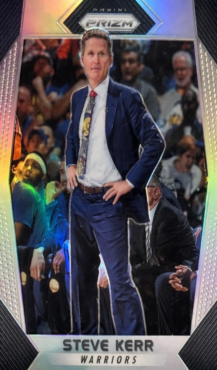 2017 Panini Prizm Basketball Silver Steve Kerr #50 PSA 10