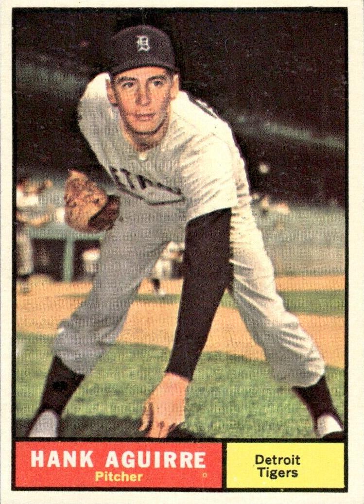 1961 Topps Baseball Hank Aguirre #324
