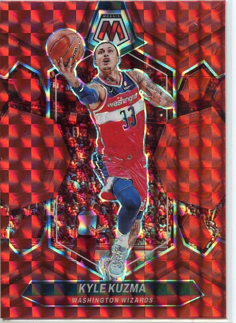 2023 Panini Mosaic Basketball Red Kyle Kuzma #175