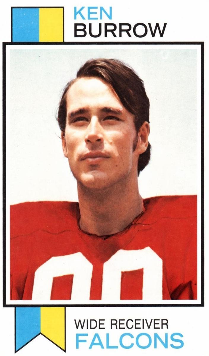 1973 Topps Football Ken Burrow #489