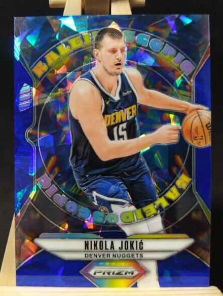 2024 Panini Prizm Basketball Blue Ice Nikola Jokic #30