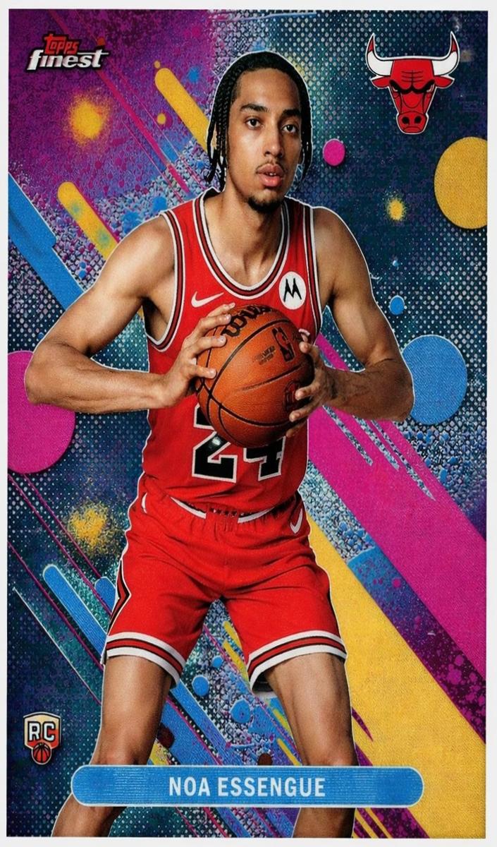 2025 Topps Finest Basketball Noa Essengue #12