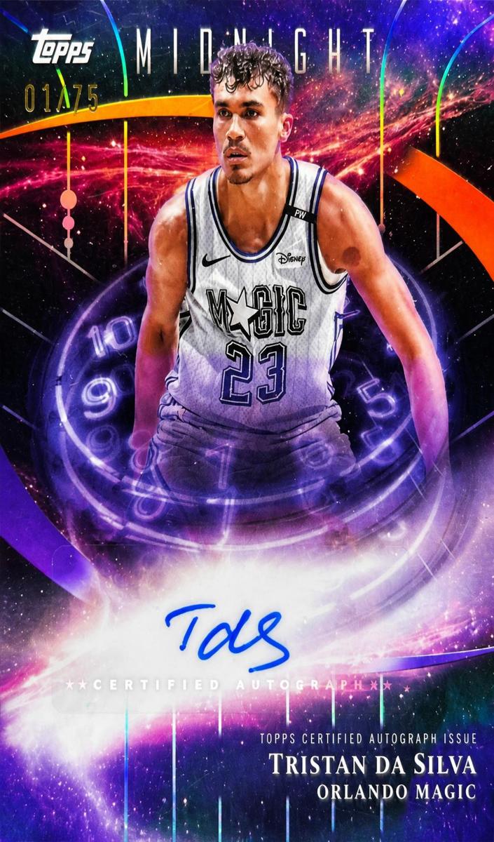 2025 Topps Midnight Basketball Dusk Tristan da Silva #SM-TS