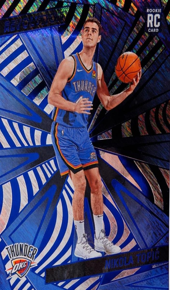 2024 Panini Revolution Basketball Blue Storm Nikola Topic #133