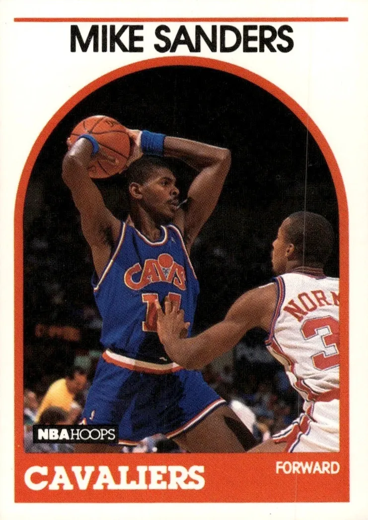 1989 Hoops Basketball Mike Sanders #226 PSA 10