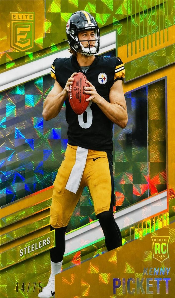 2022 Donruss Elite Football Yellow Kenny Pickett #101 PSA 10