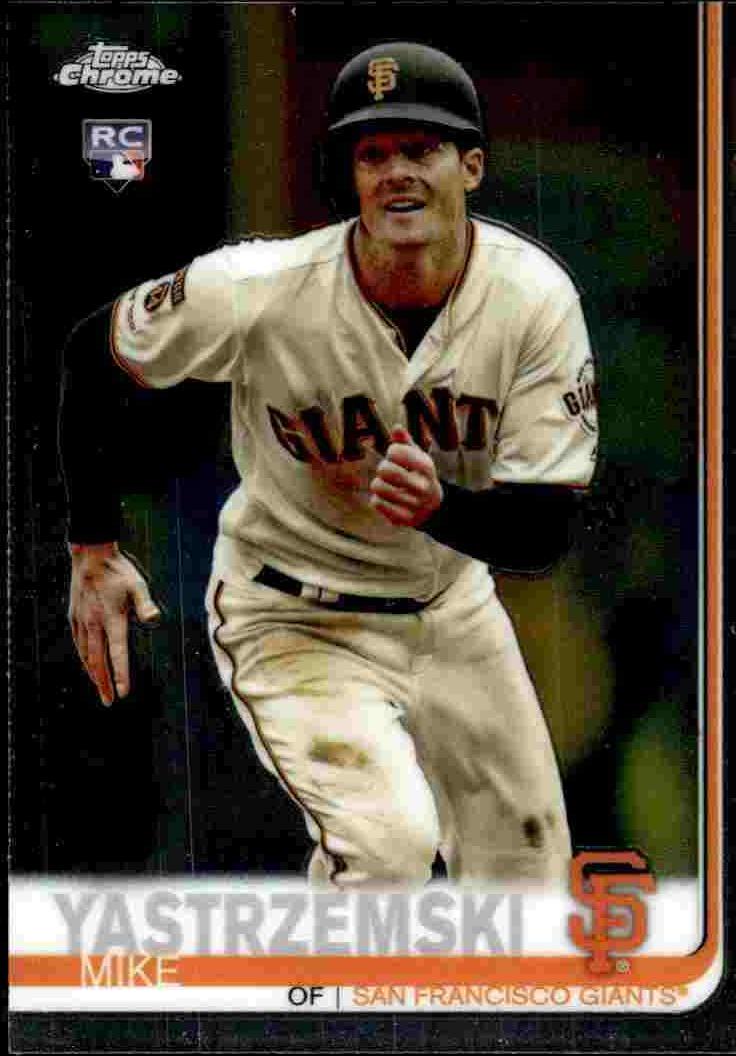 2019 Topps Chrome Update Baseball Mike Yastrzemski #49