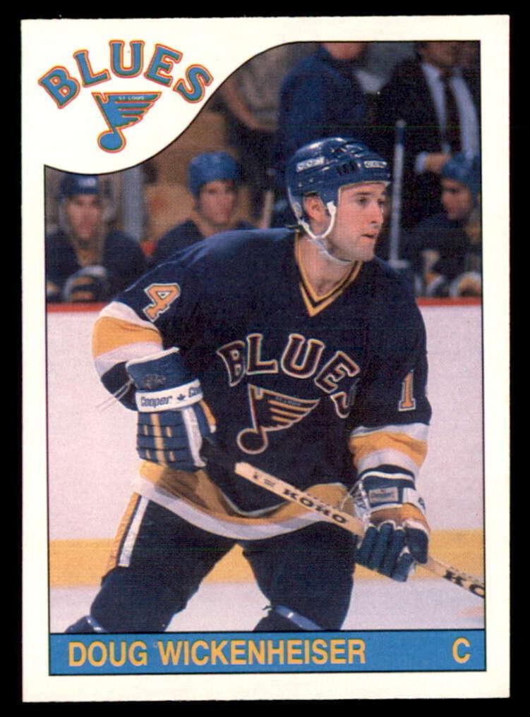 1985 O-Pee-Chee Hockey Doug Wickenheiser #229 PSA 9