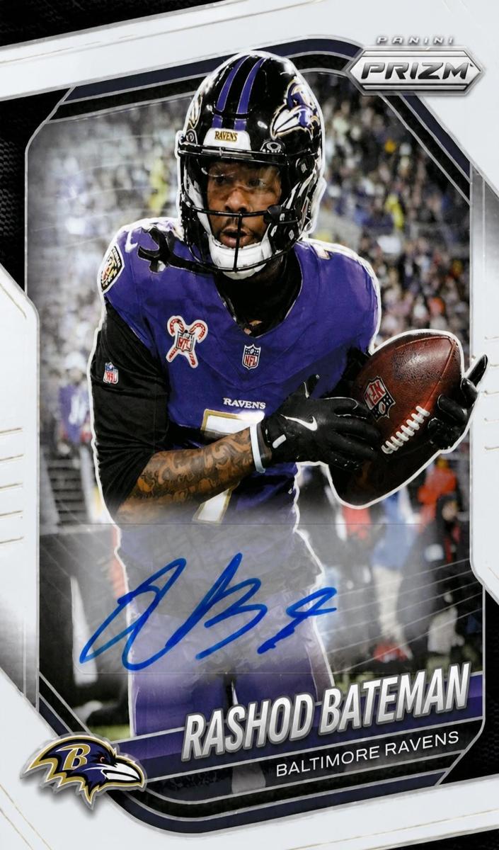 2025 Panini Prizm Football Silver Rashod Bateman #273
