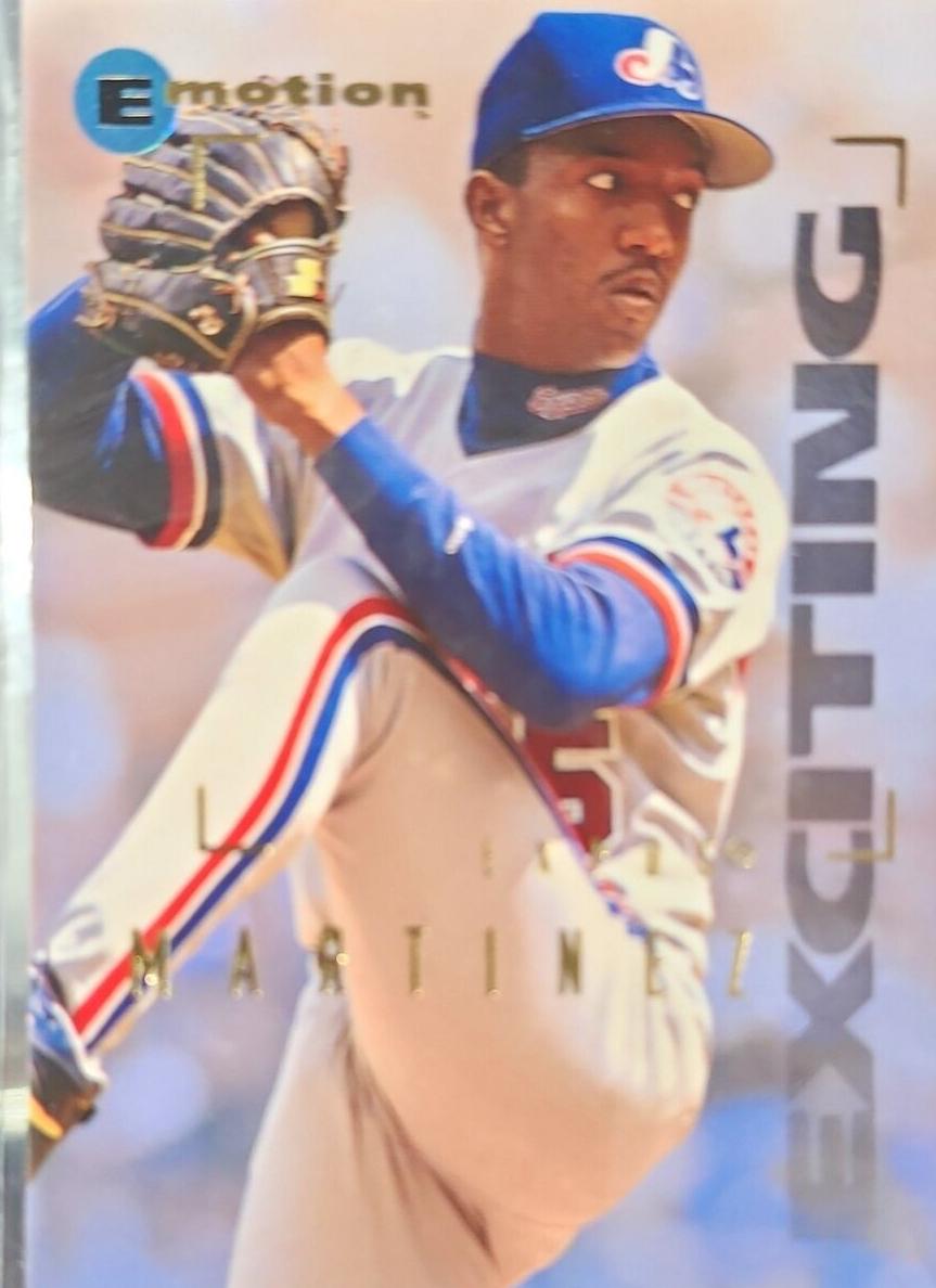 1995 Skybox Emotion Baseball Pedro Martinez #153 PSA 9