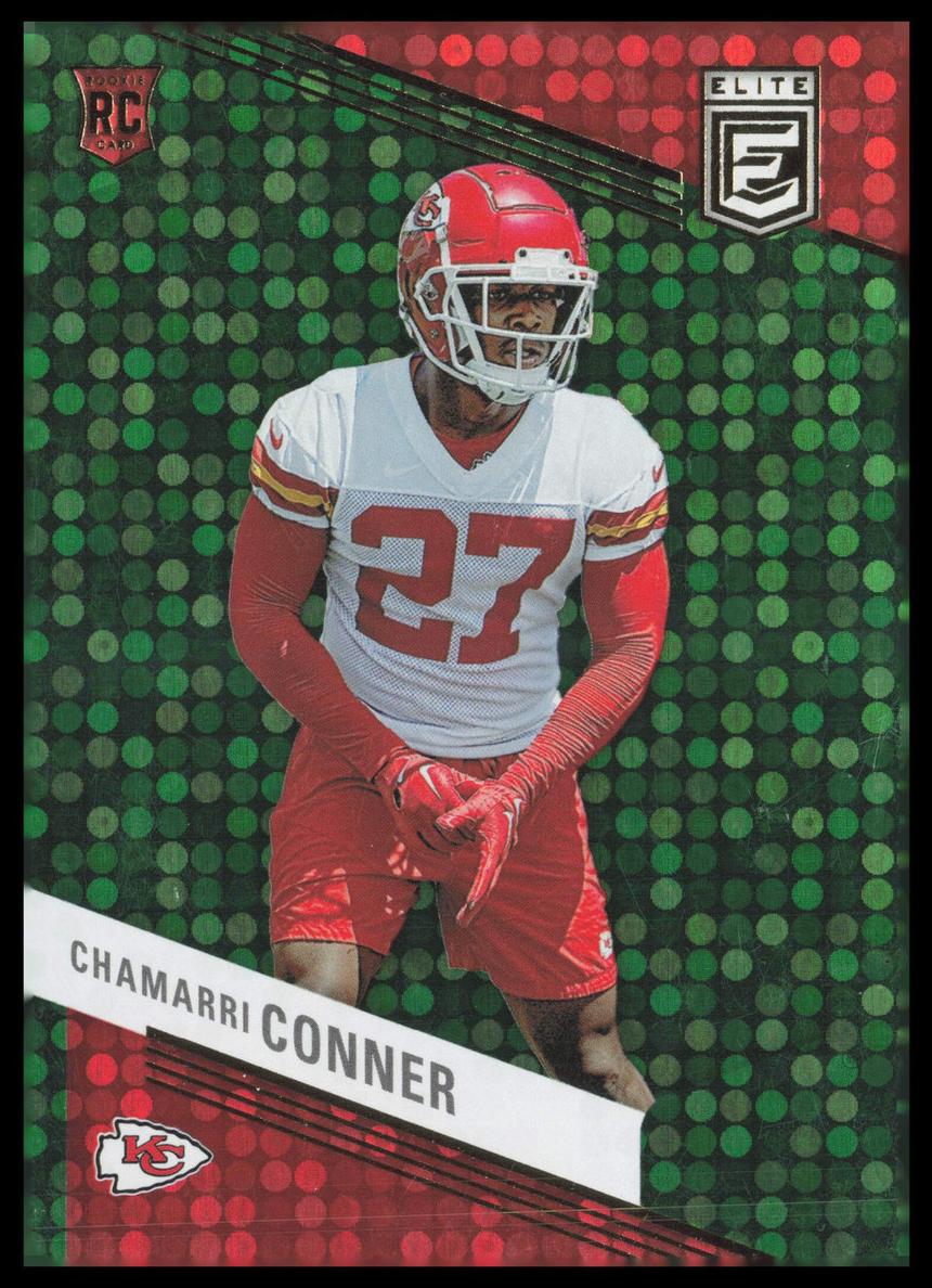 2023 Donruss Elite Football Green Disco Chamarri Conner #118