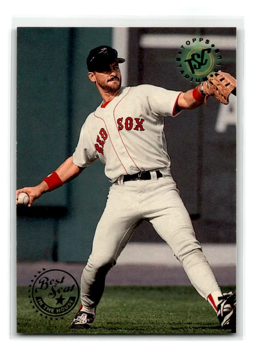 1995 Topps Stadium Club Baseball Mike Greenwell #311