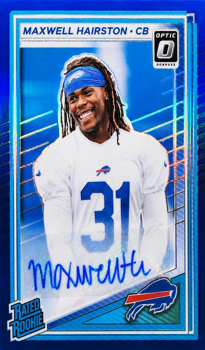 2025 Donruss Optic Football Blue Maxwell Hairston #286
