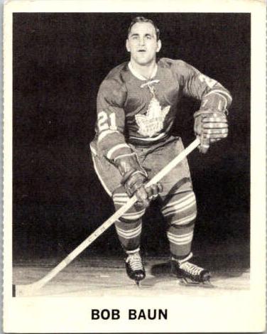 1965 Coca-Cola Hockey Bob Baun #NNO PSA 8