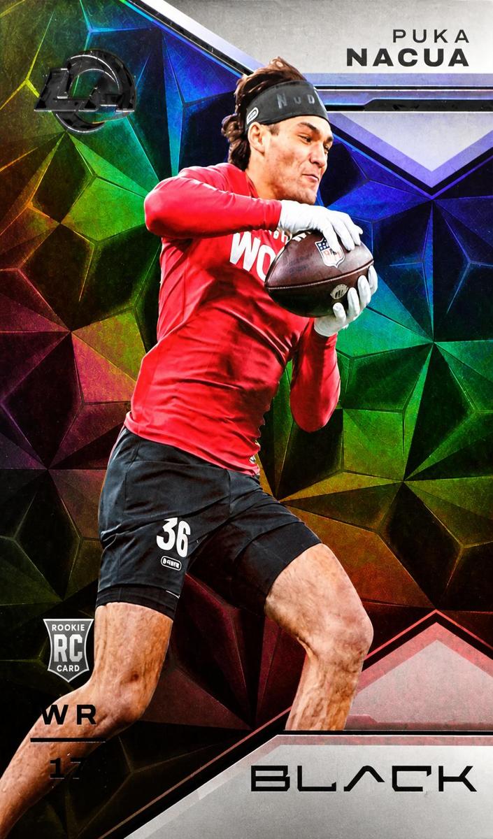 2023 Panini Black Football Puka Nacua #173
