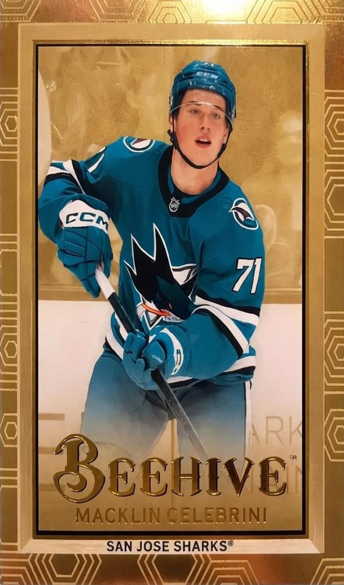 2024 Upper Deck Hockey Gold Macklin Celebrini #BH-24 RAW Ungraded