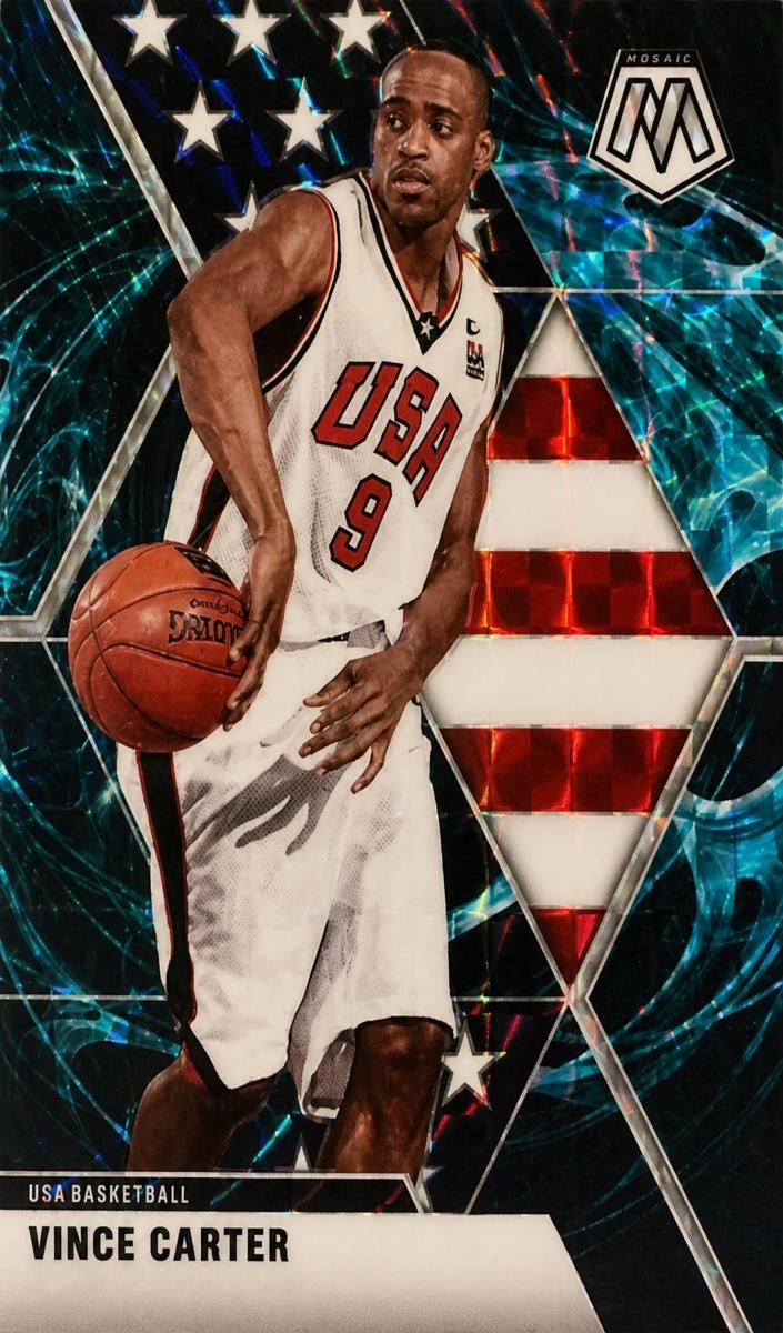 2019 Panini Mosaic Basketball Genesis Vince Carter #258