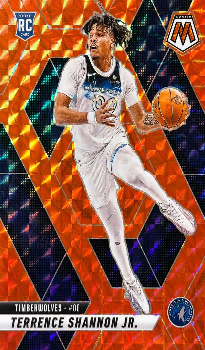 2024 Panini Mosaic Basketball Orange Terrence Shannon Jr. #205 PSA 10