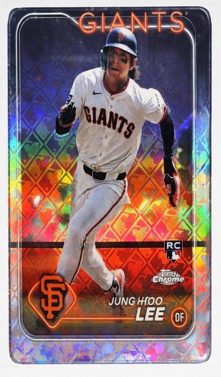 2024 Topps Chrome Logofractor Baseball Jung Hoo Lee #201