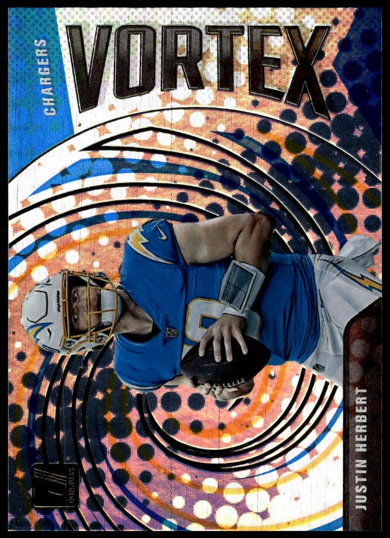 2021 Panini Donruss Football Justin Herbert #VTX-JHE