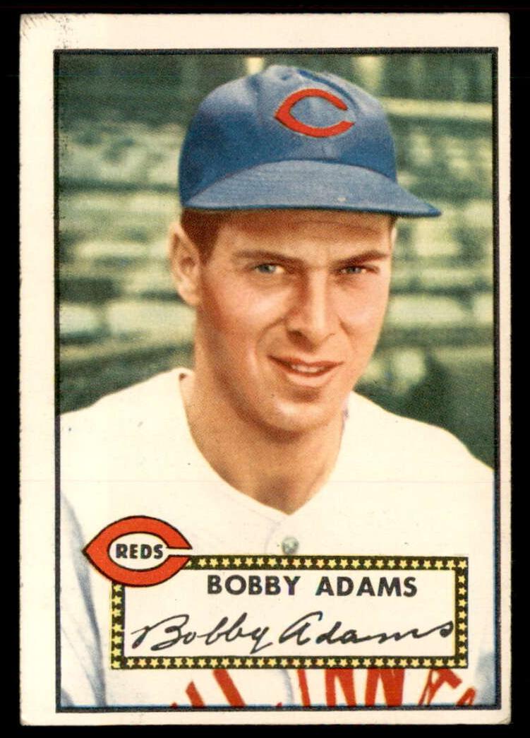 1952 Topps Baseball Bobby Adams #249 PSA 5.5