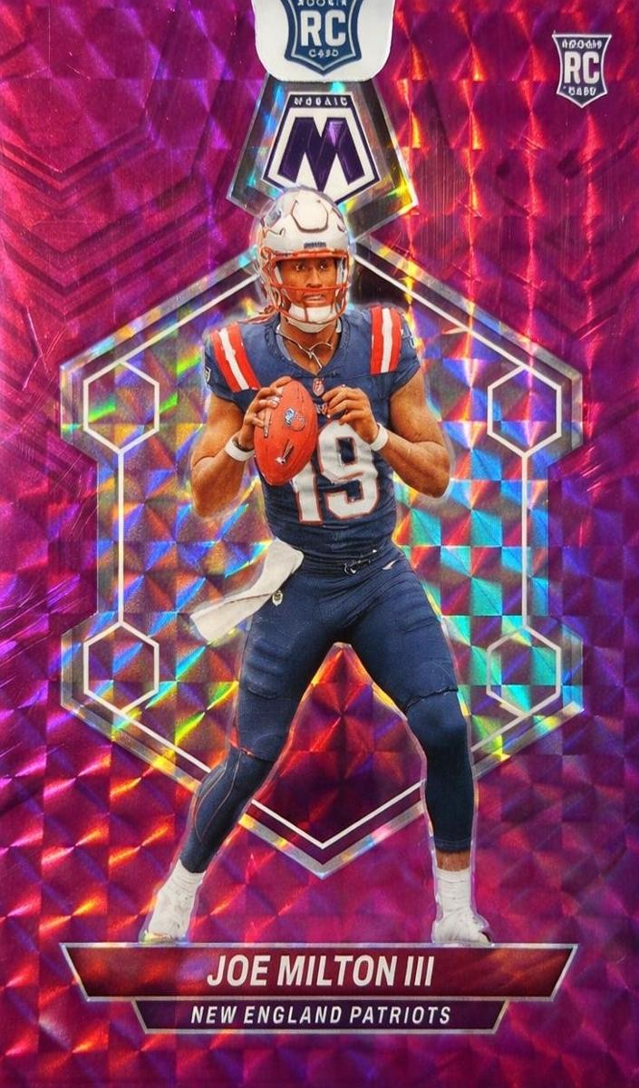 2024 Panini Mosaic Football Purple Joe Milton III #397