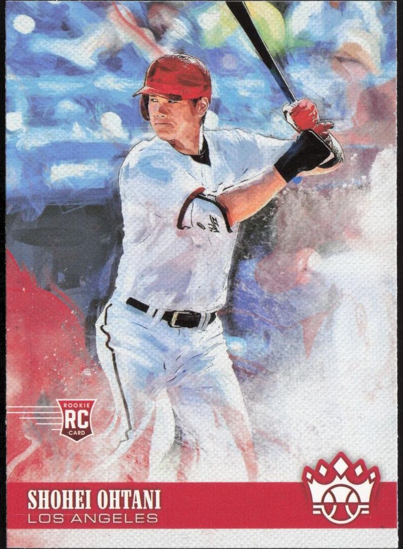 2018 Panini Diamond Kings Baseball Shohei Ohtani #76 PSA 9