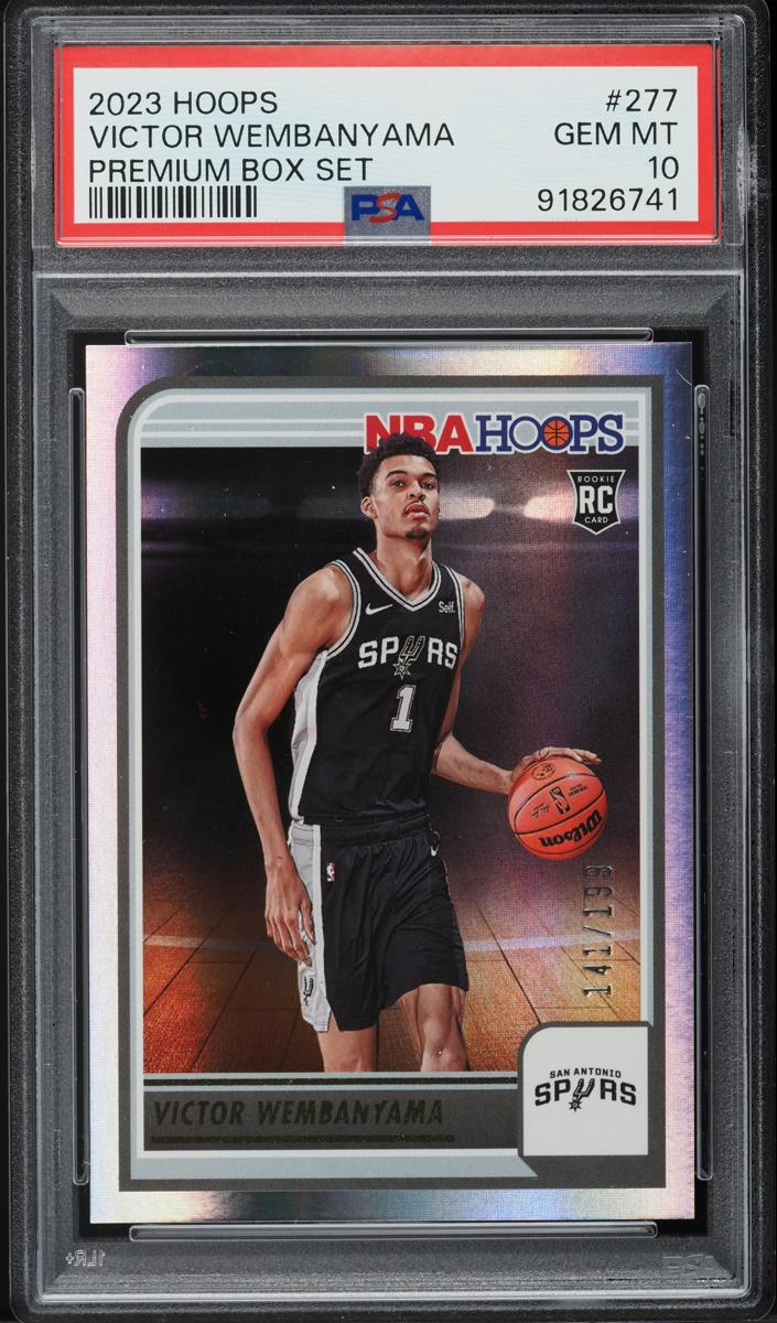 2023 Panini Hoops Basketball Premium Box Set Victor Wembanyama #277