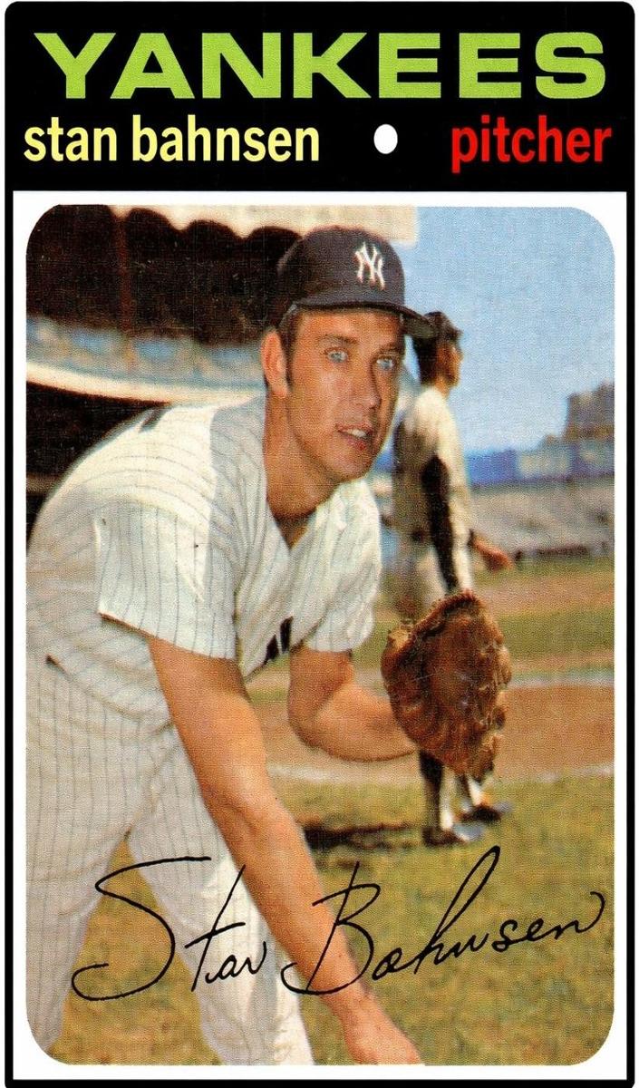1971 O-Pee-Chee Baseball Stan Bahnsen #184