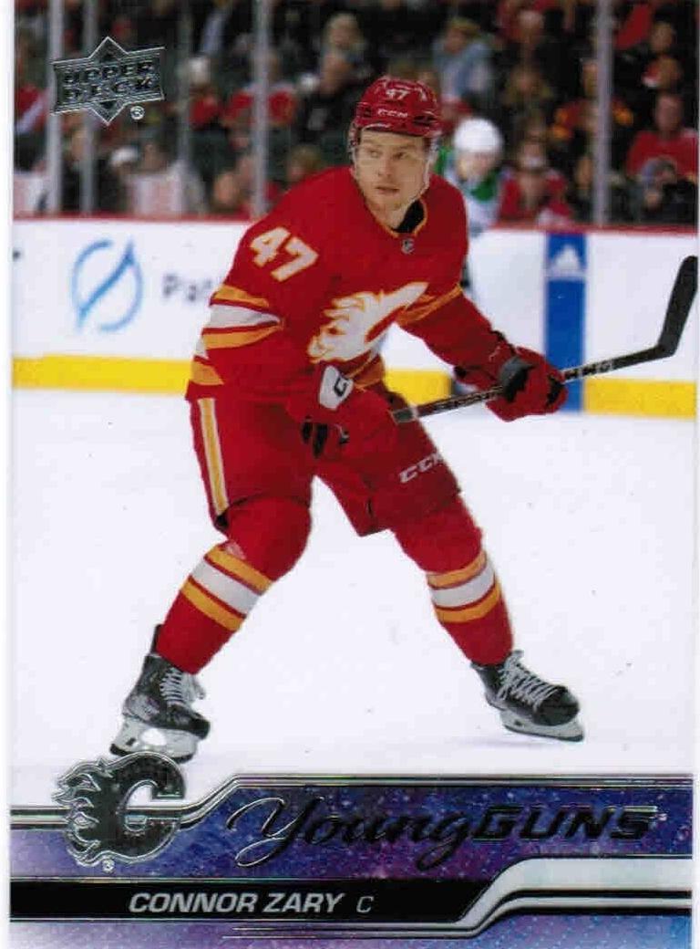 2023 Upper Deck Hockey Clear Cut Connor Zary #496