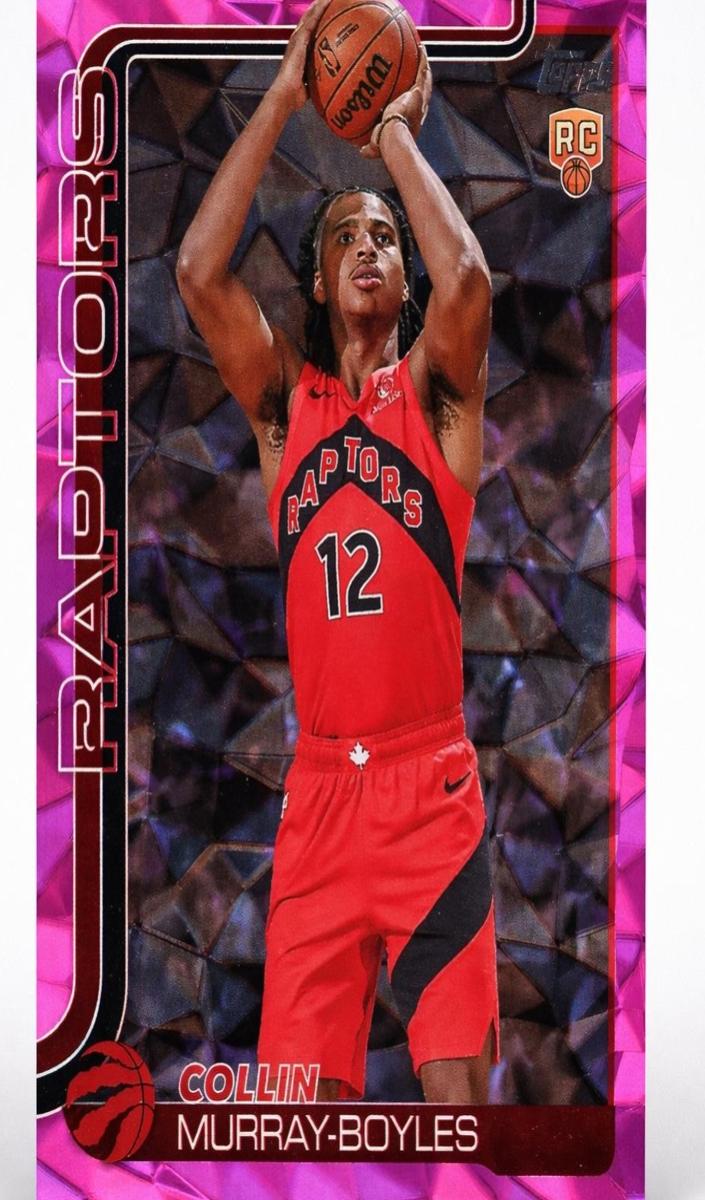 2025 Topps Basketball Pink Diamante Collin Murray-Boyles #209
