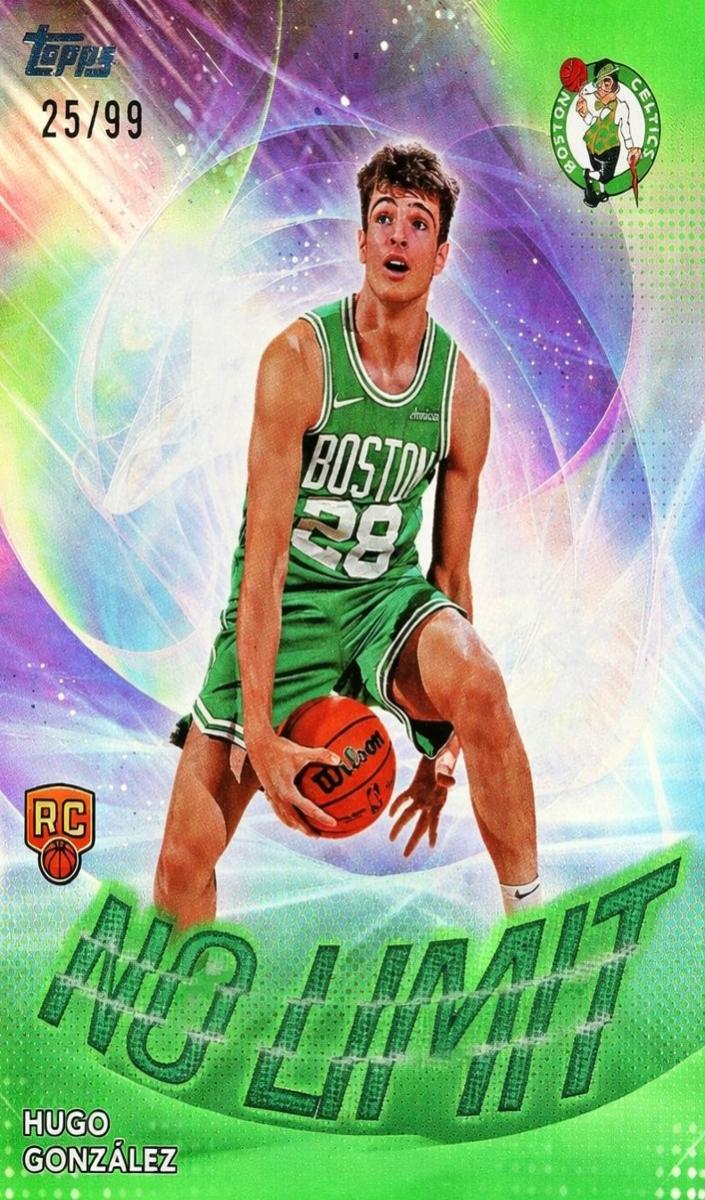 2025 Topps Basketball Green Rainbow Hugo Gonzalez #NL-28