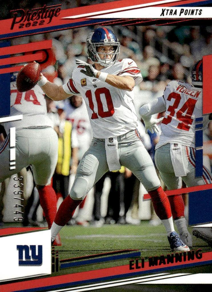 2022 Panini Prestige Football Eli Manning #224