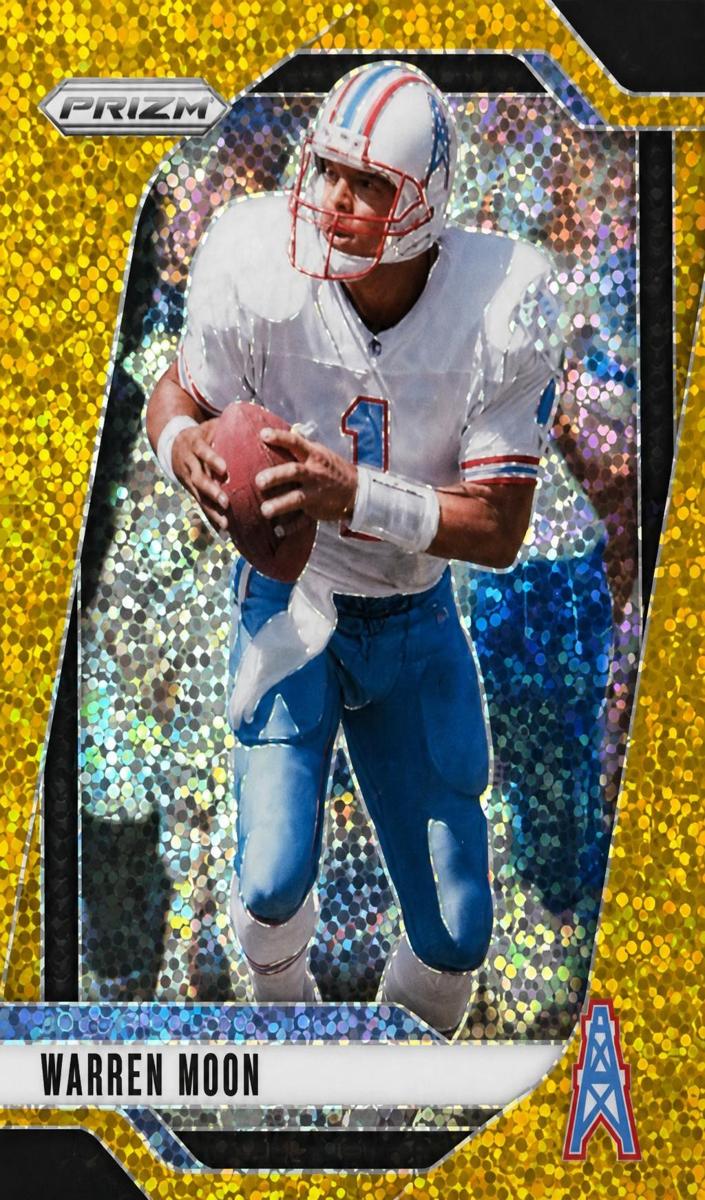 2024 Panini Prizm Football Gold Sparkle Warren Moon #298