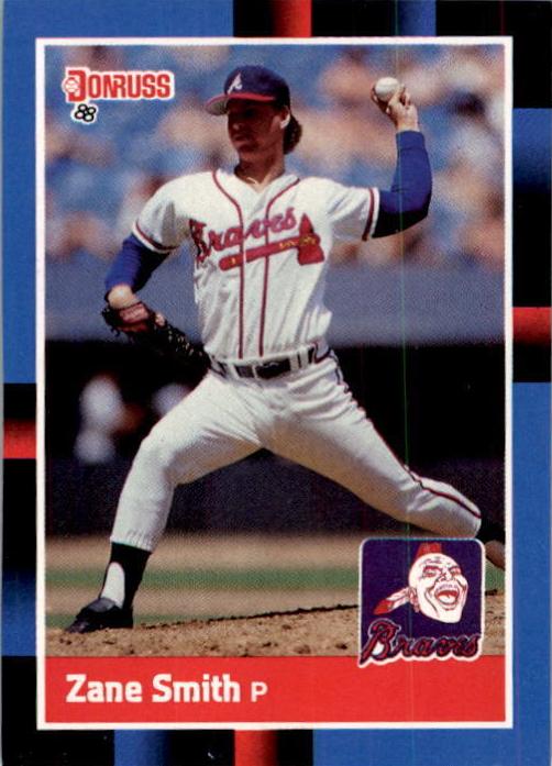 1988 Donruss Baseball Zane Smith #167