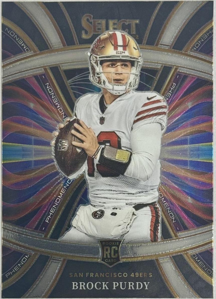 2022 Panini Select Football Brock Purdy #PHE-18 PSA 10