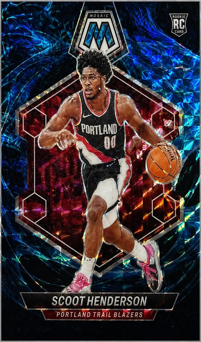 2023 Panini Mosaic Basketball Genesis Scoot Henderson #216 PSA 9
