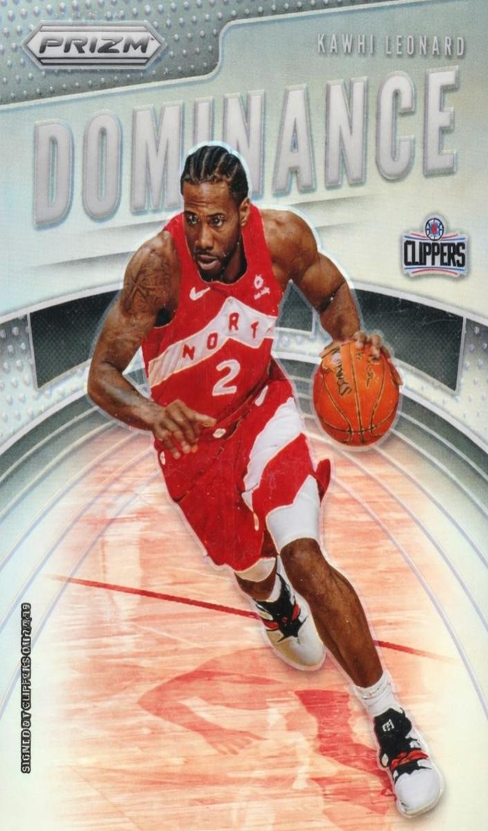 2019 Panini Prizm Basketball Silver Kawhi Leonard #16