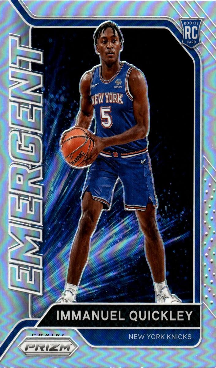 2020 Panini Prizm Basketball Immanuel Quickley #8