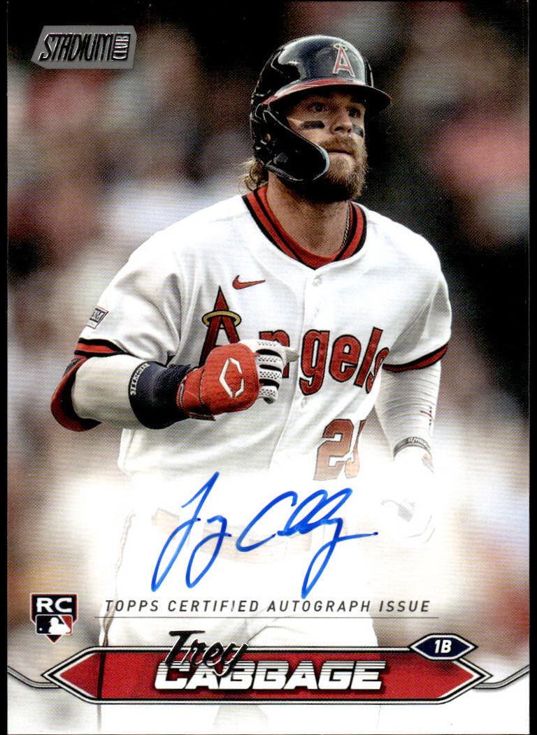 2024 Topps Stadium Club Baseball Trey Cabbage #SCBA-TC PSA 9