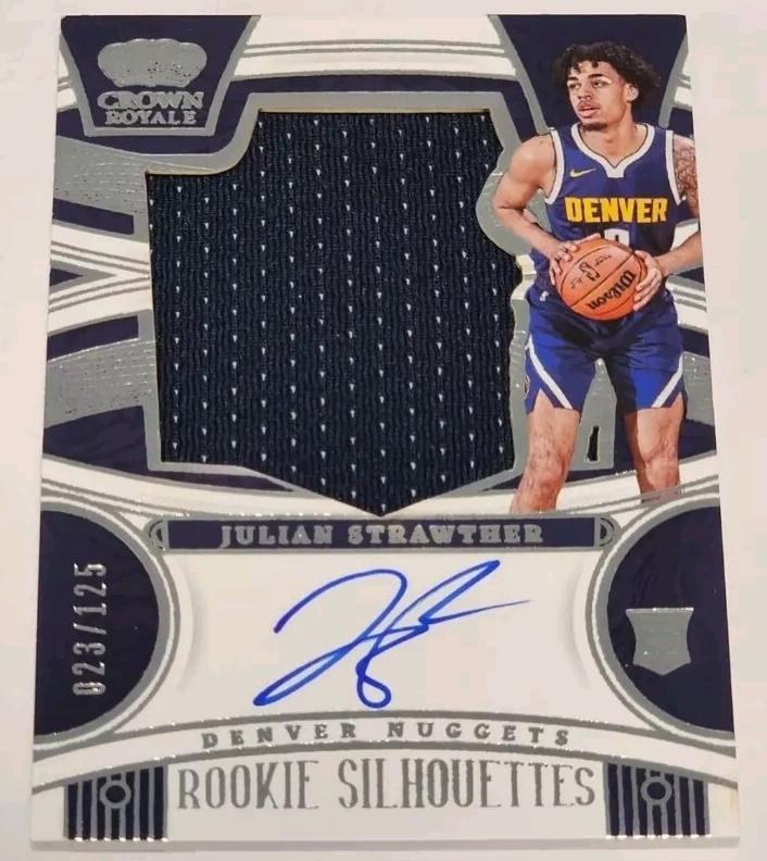 2023 Panini Crown Royale Basketball Julian Strawther #116