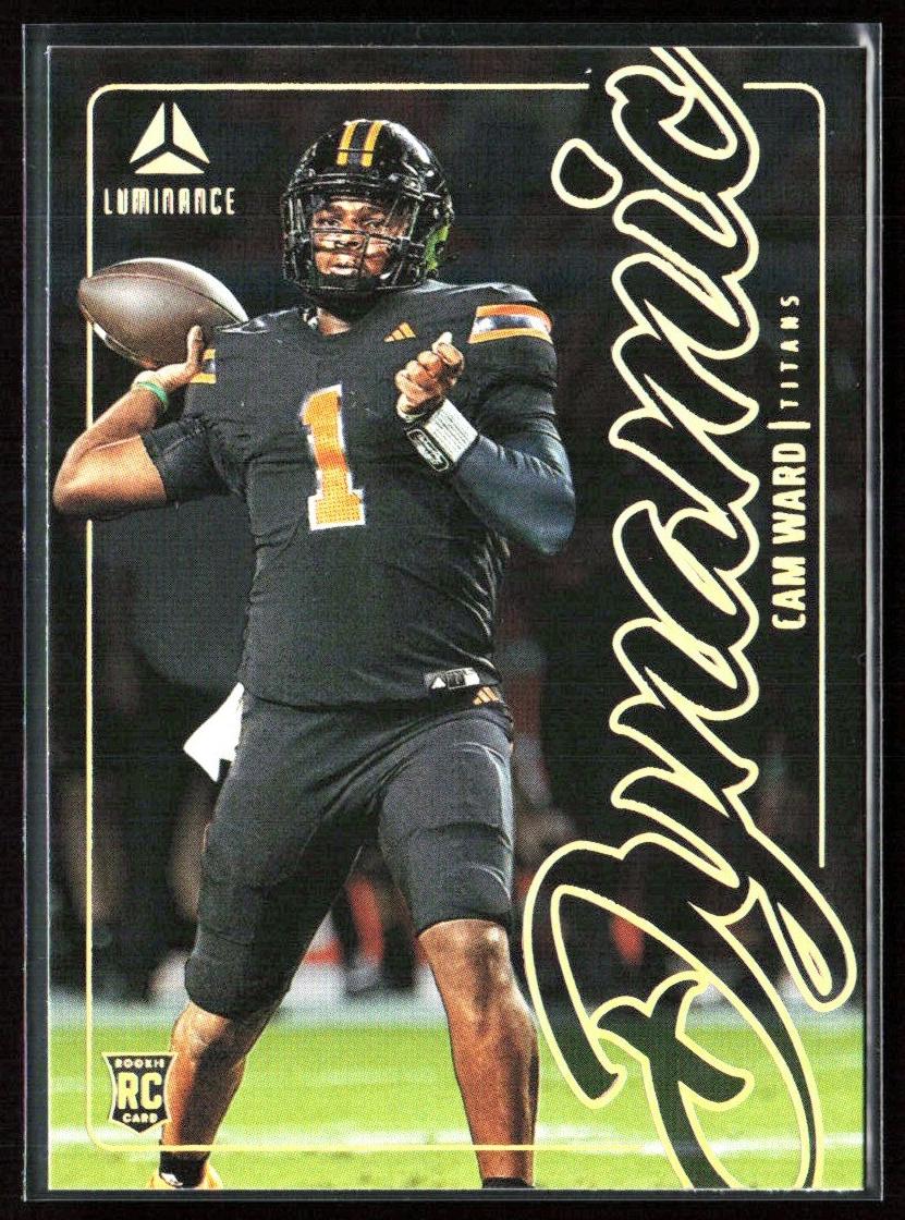 2025 Panini Luminance Football Cam Ward #4